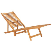 Lettino prendisole sedia a sdraio lettino prendisole letto da giardino mobili da esterno per patio legno massello di teak 02_0012712