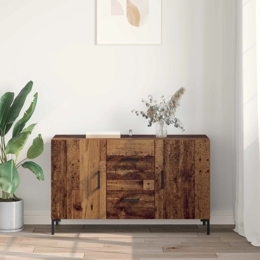 Credenza | Madia | Buffet da pranzo | Armadio da pranzo Legno vecchio 100 x 36 x 60 cm Legno multistrato