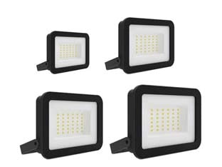 PROIETTORE LED IP65 NERO  20w  4000  °K naturale  2000 lm    SYNTESY