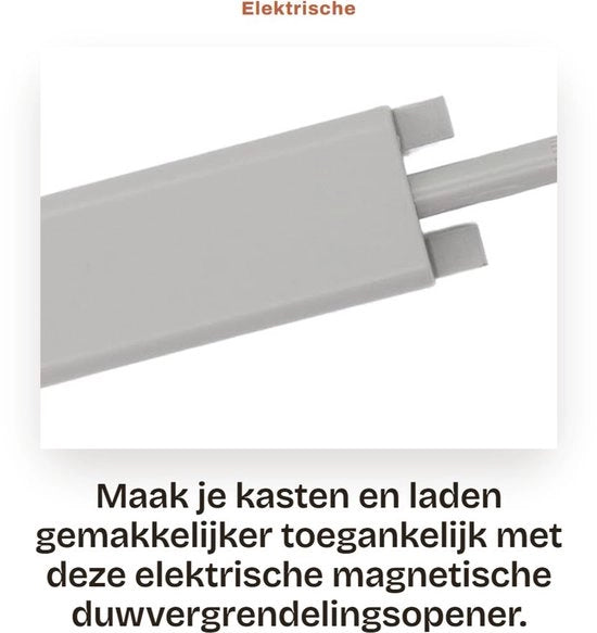 Apriporta elettrico magnetico per armadi