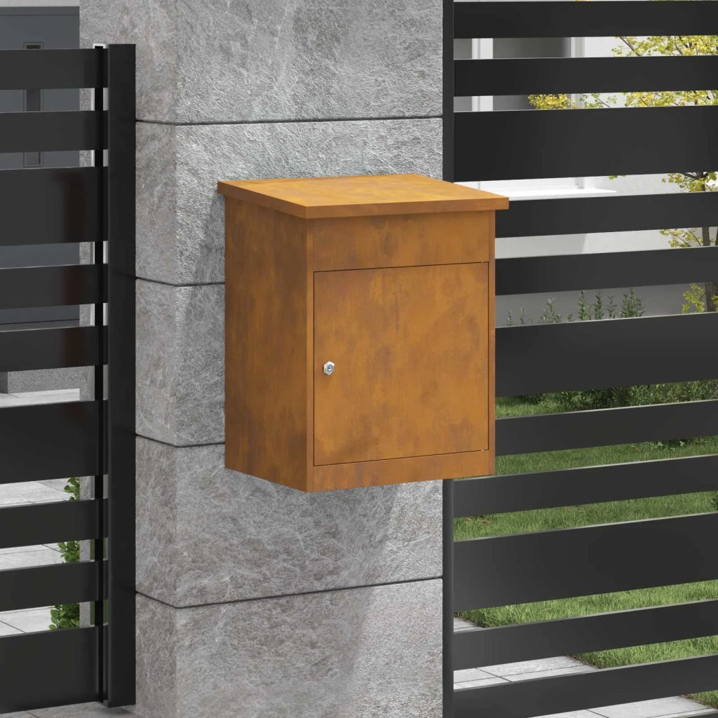 Cassetta per pacchi con archiviazione Ruggine 47.5 x 38 x 59 cm 874946