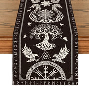 Helm da Raaf in Stile Viking, Decorazione da Tavola per Feste, 40x240 cm
