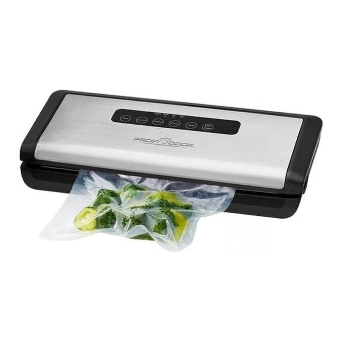 ProfiCook PC-VK 1146 macchina per sottovuoto 800 mbar Nero, Acciaio inox