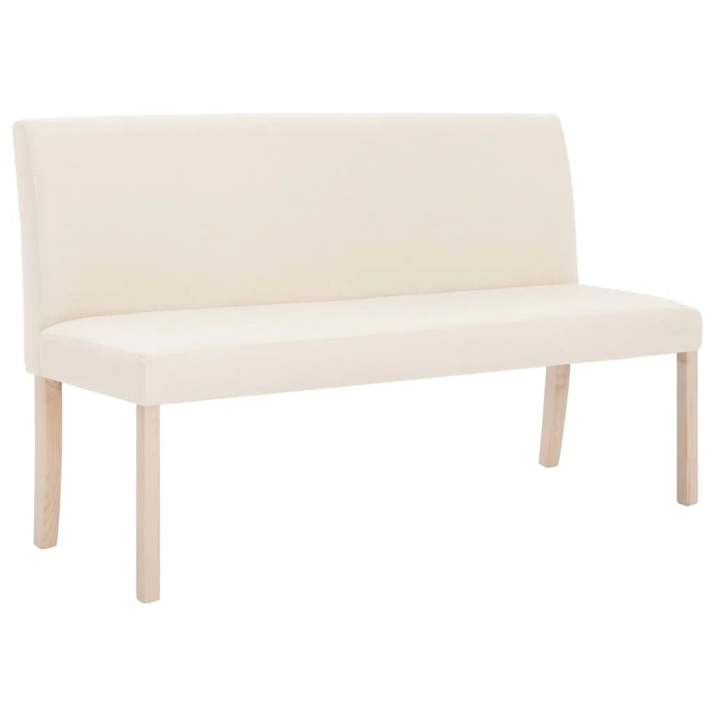 Panca seduta 139,5 cm poliestere crema 02_0010761