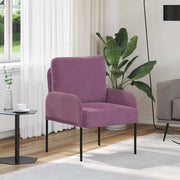 Divani con cuscino 55cm Viola Legno compensato