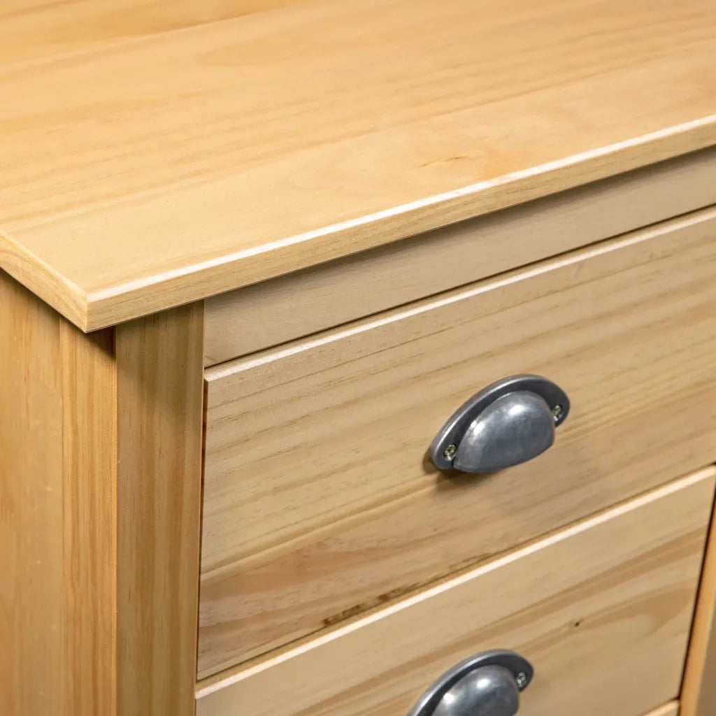 Credenza Hill 46x35x80 cm Legno Massello di Pino 288911