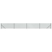 Recinzione da Giardino | Recinzione a Rete con Flangia Verde 1x10 m