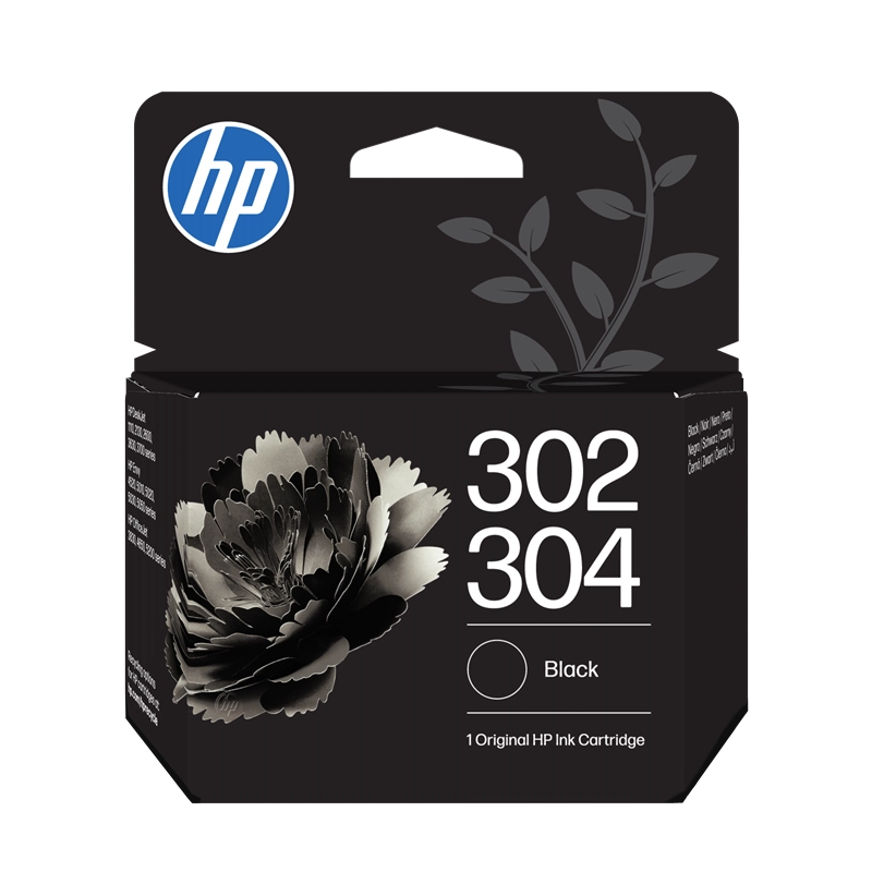 ORIGINAL HP Cartuccia d'inchiostro nero B7RT7AE 302 / 304 ~120 Seiten Cartuccia di inchiostro nero originale HP 302/304