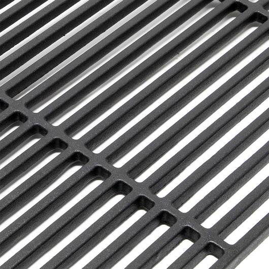 Griglia rettangolare in ghisa 45 x 35 cm per barbecue a carbone e a gas