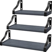 Set di tavole da parete, 3 pezzi, tavole da parete oscillanti, installazione facile per bagno, camera da letto, ufficio, soggiorno, ecc.