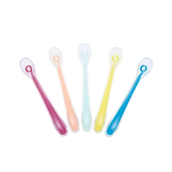 Cucchiai per neonati BABYMOOV - Cucchiai in silicone per la prima età