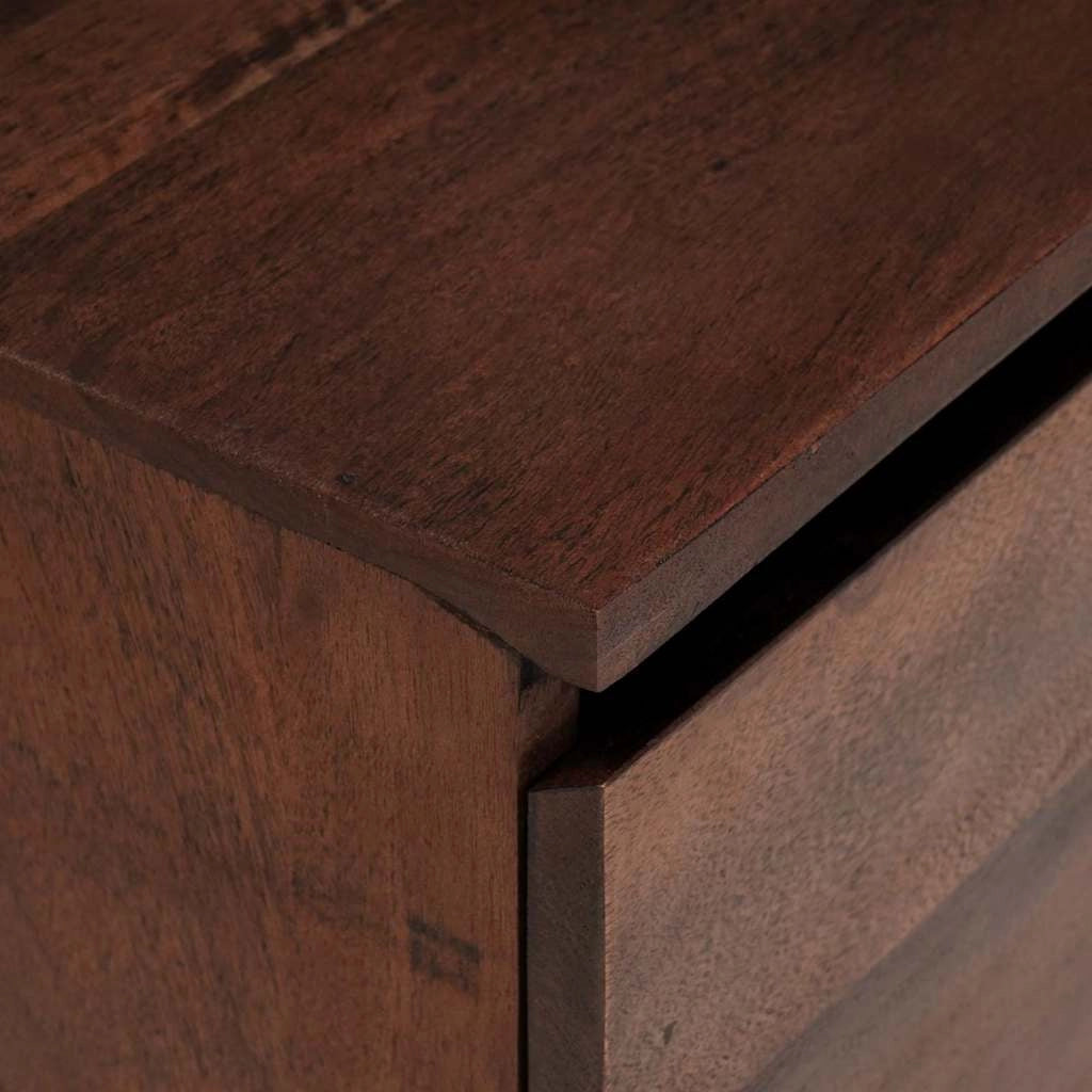 Mobile TV basso moderno con spazio per dispositivi e libri 110 x 30 x 36 cm legno di acacia color miele 02_0058061