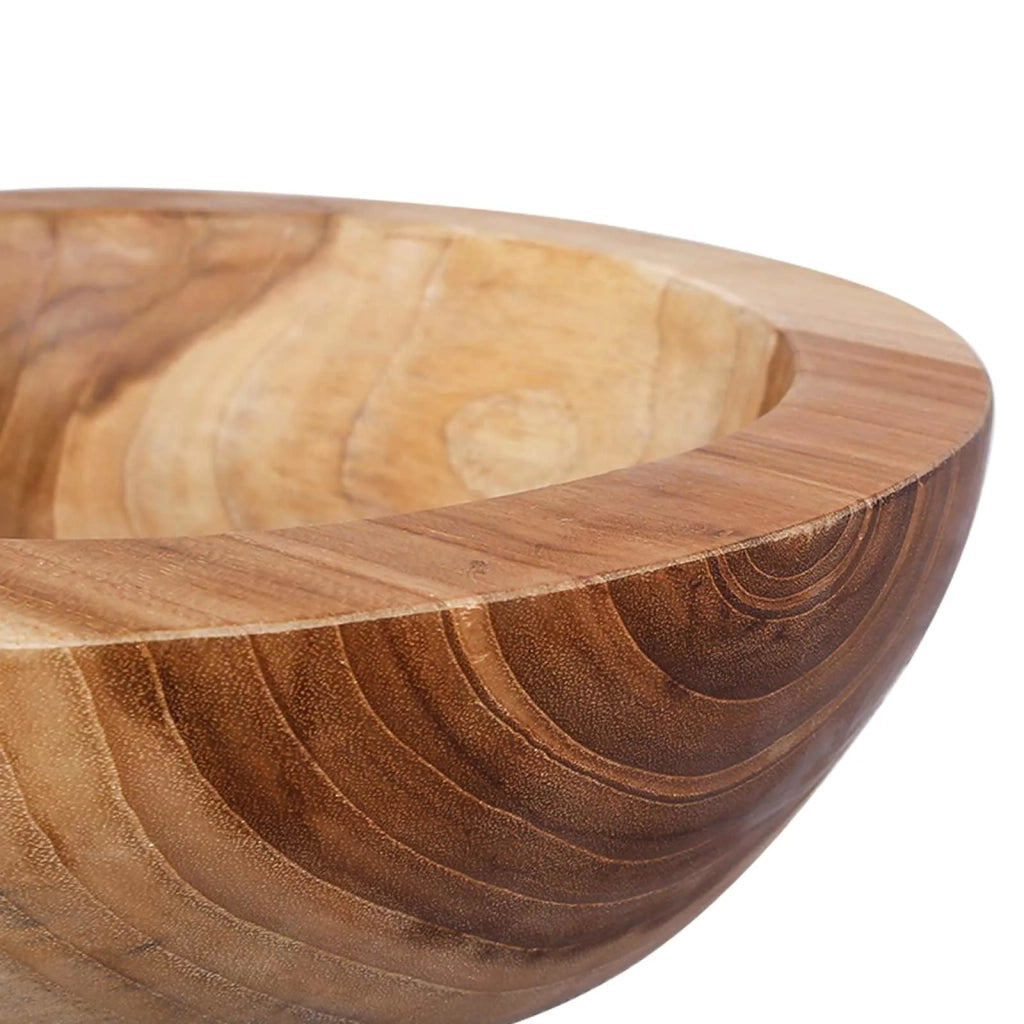 Portafrutta JEPARA 2 pz Marrone Teak Legno di teak solido 42010344