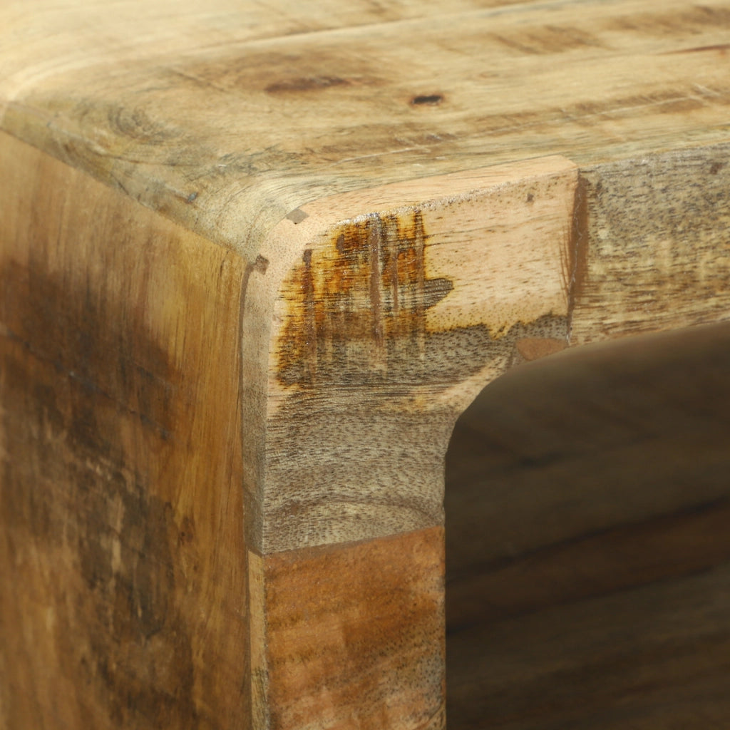 Mobile TV 100x32x36 cm Legno Massello Mango