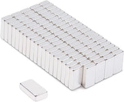 Magnetici Neodymium N52 - Magnetici extra forti mini - 100 pezzi - Rettilineo 6 x 3 x 1,5 mm