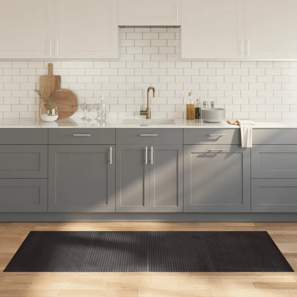 Tappeto Rettangolare Marrone Scuro 80x200 cm in BambÃ¹