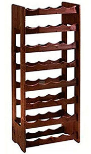 CANTINETTA IN LEGNO SCURO 32 POSTI cm.42x25x100h