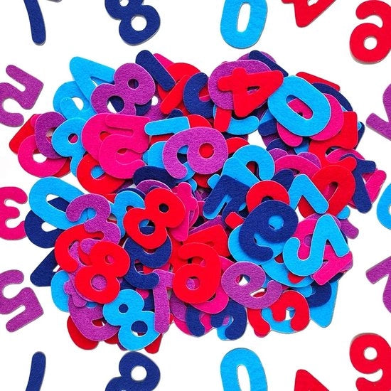Kit di Stickers Decorativi per Scrapbooking, Stickers Selfadesivi Numerati