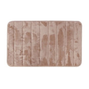 Tappeto bagno 100% poliestere 50x90 tortora antiscivolo  Memo