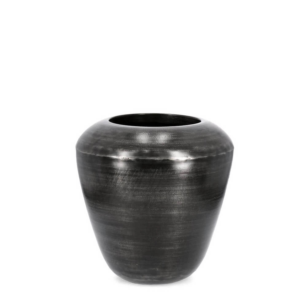 Porta Vaso in Alluminio Artigianale Stile Etnico Dorato - MISTRAL