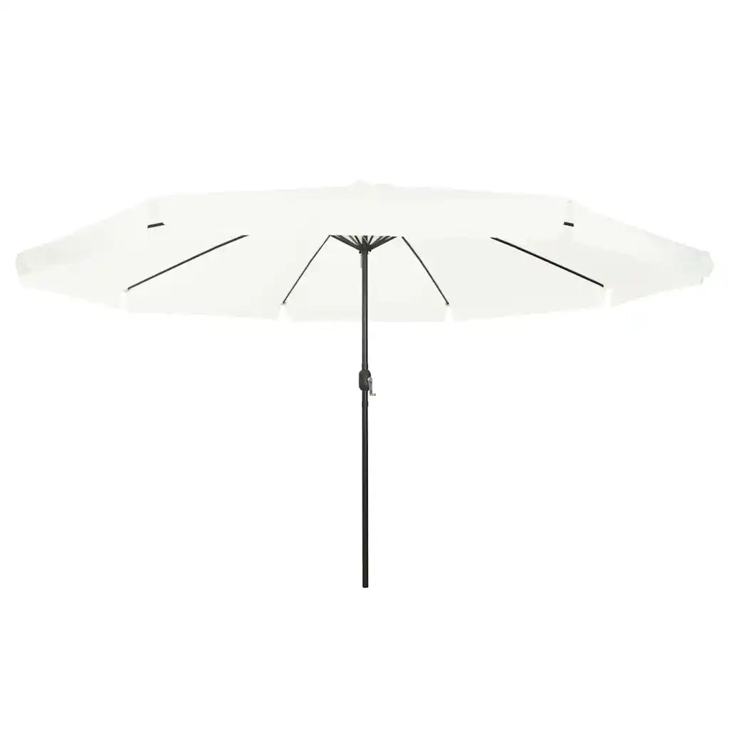 Ombrello da giardino-Ombrellone da spiaggia Sabbia 394 x 394 x 248 cm