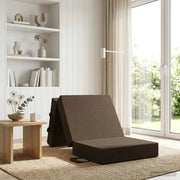 Divano Letto Pieghevole 90 x 63 x 45 cm Tortora 900152