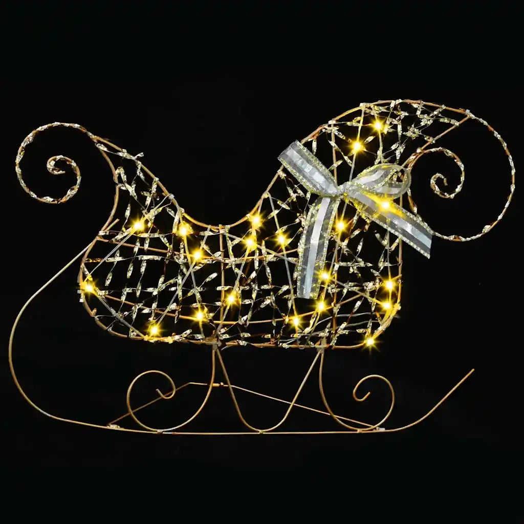 Renne LED con 40 LED 5 pcs Oro PET