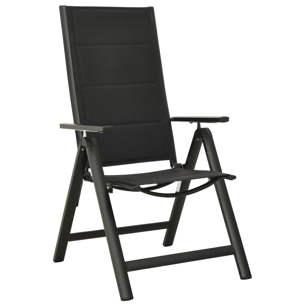 Set di mobili da bistrot da 5 pezzi in nero e antracite 02_0014547