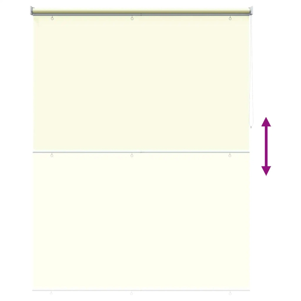 Voletta a rullo con protezione UV Crema 200 x 140 cm Poliestere
