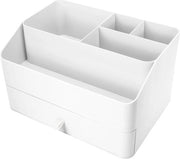 Organizzatore di Stoccaggio Cosmetici - Scatola di Trucco con Scheda - Accessori per la Cura della Pelle - Gioielli per il Trucco - Contenitore per Trucco per Armadio - Mobile Bagno - Camera da Letto contenitore per smalti da unghie
