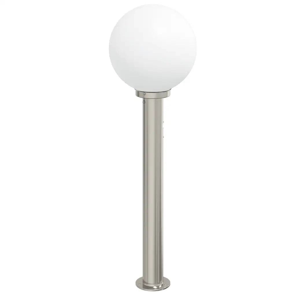 Lampada a paletto con sensore 80 cm Acciaio Inox IP44 4006099