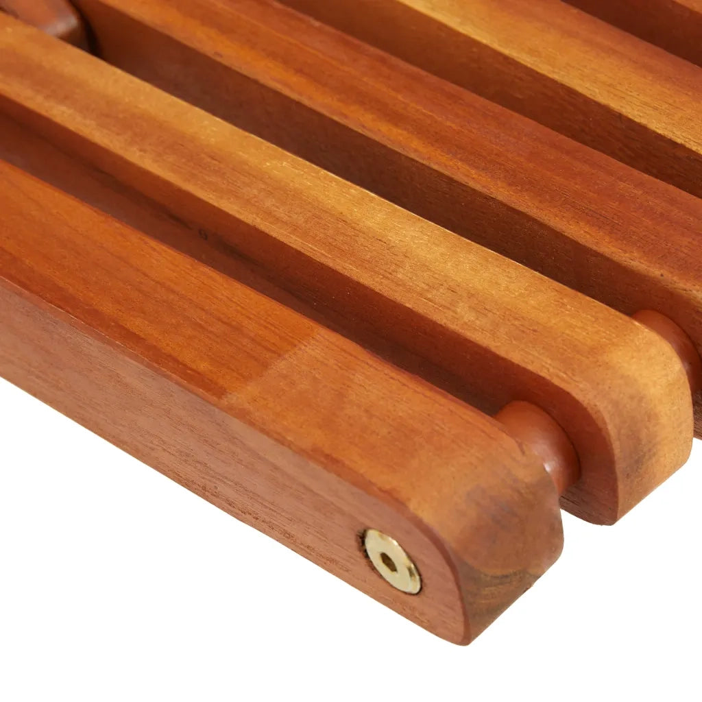 Sedie da Giardino Pieghevoli 2 pz in Legno Massello d'Acacia 45975