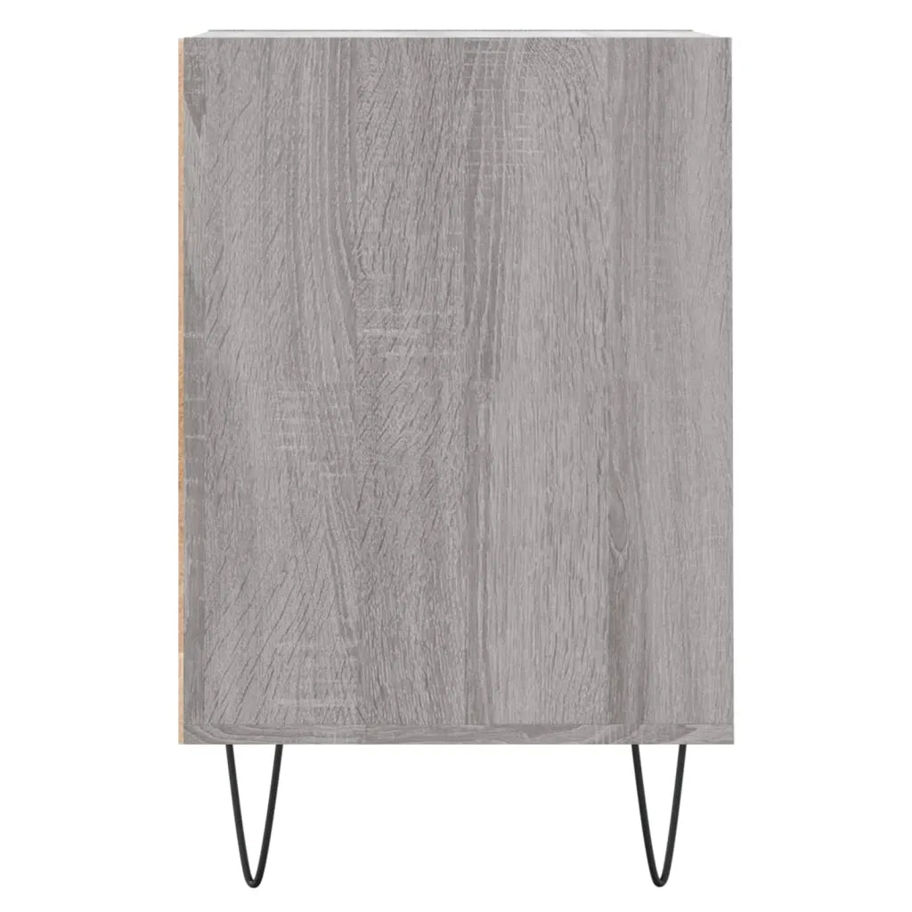 Mobile TV-Credenza TV-Console TV Grigio Sonoma 100x35x55 cm in Legno Multistrato 907472