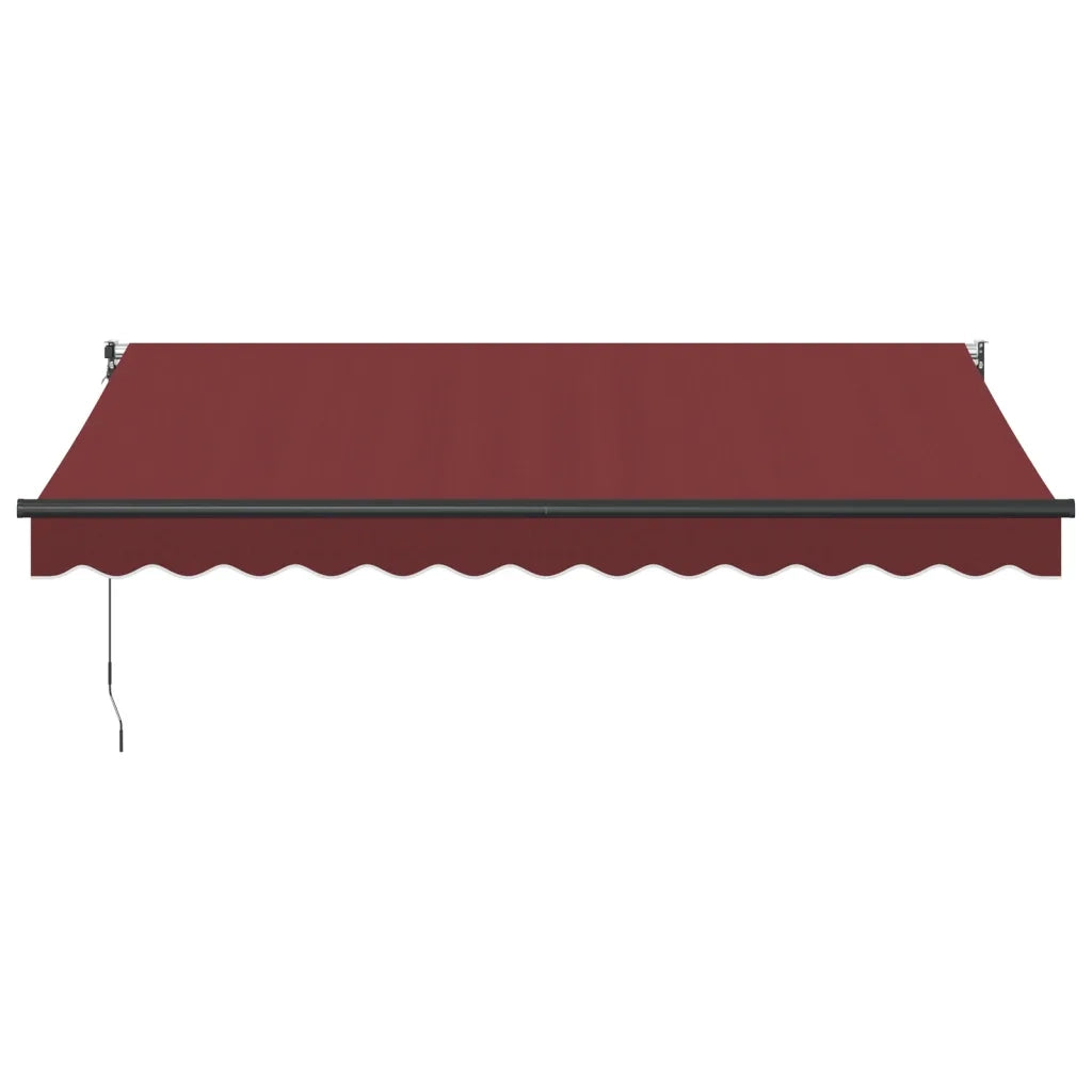 Tenda da Sole Retrattile Manuale-Tenda parasole per Patio Bord¨° 350x250 cm 903564