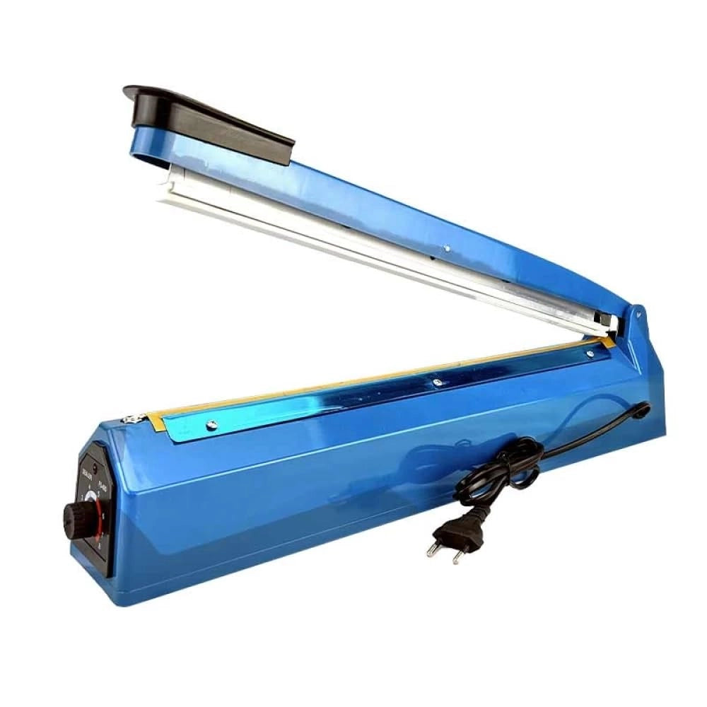 Sigillatrice a Impulso 400mm BIOVIRA – Termosaldatrice Sacchetti PP/PE, Barra 40 cm, Chiudi Buste per Alimenti/Freezer e Imballaggio