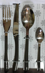 Posate home today 24pezzi chocolat in vetrinetta