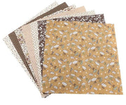 Tessuto 100% Cotone - Progetto DIY - Diverse Colori - 50x50 Cm - Adatto per Attività di Fai da Te - Comodo e Più Morbido - Cotone Tessuto