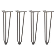Set di 4 gambe a forcina robuste e dal design moderno per un tavolino da caffè da 42 cm realizzate in acciaio naturale 02_0056742