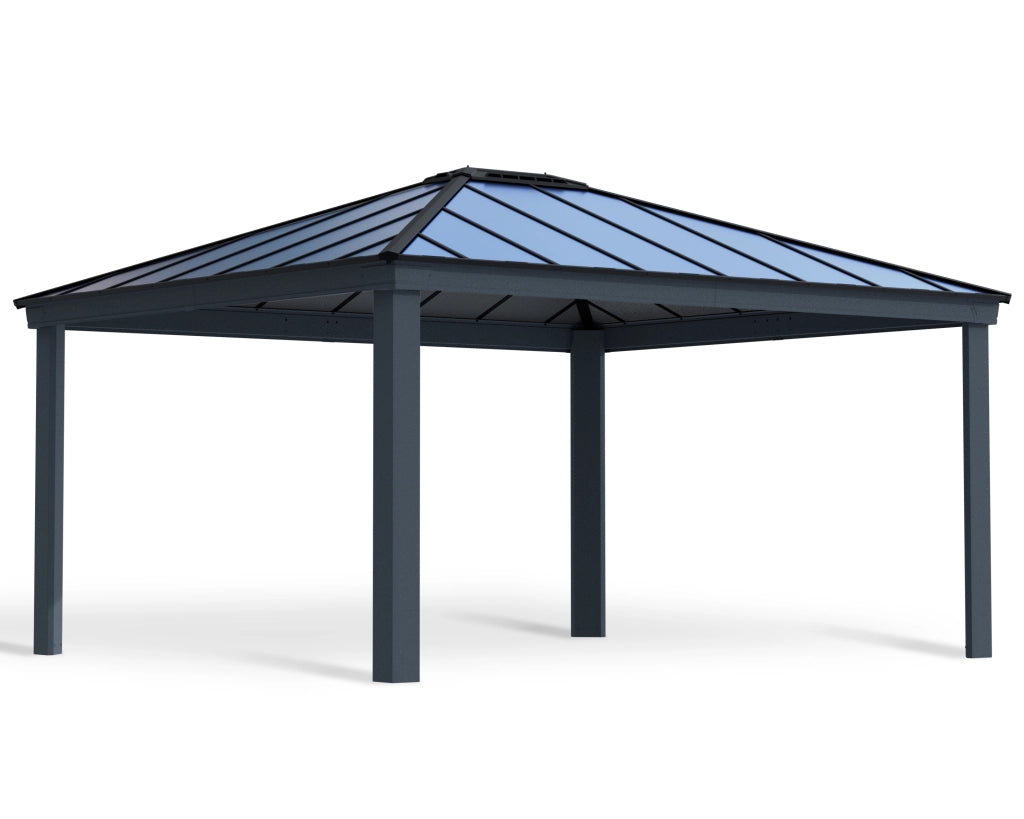Carport doppio in alluminio Colorado 4.3X5