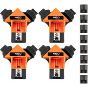 Topex 45-492 morsetti angolari p per giunti, 4 pz ds