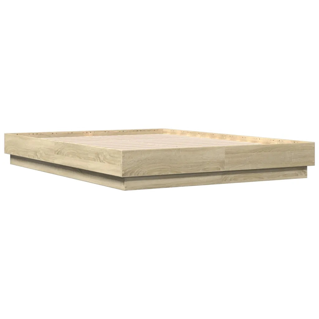 Giroletto con Luci LED Rovere Sonoma 120x190 cm 3209823