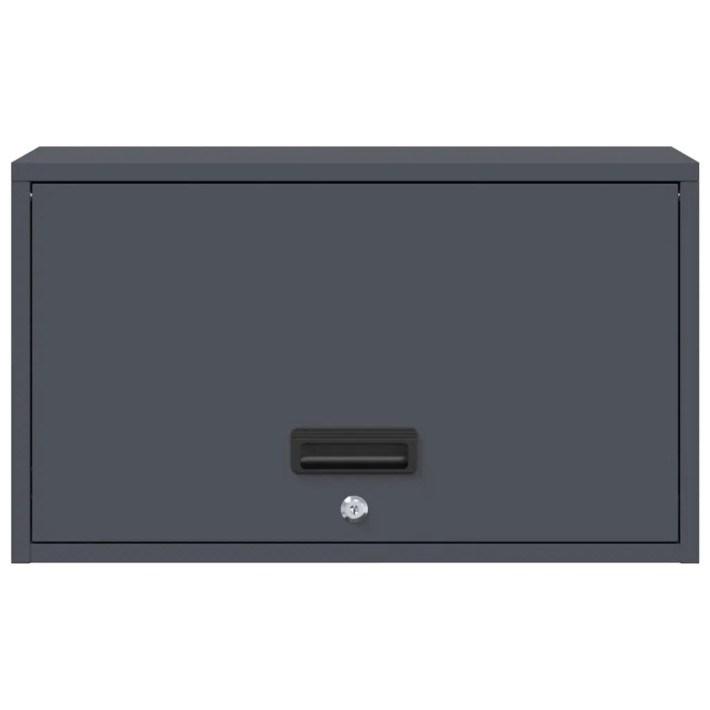 Armadio a muro per garage Antracite 60 x 33 x 35 cm 883282