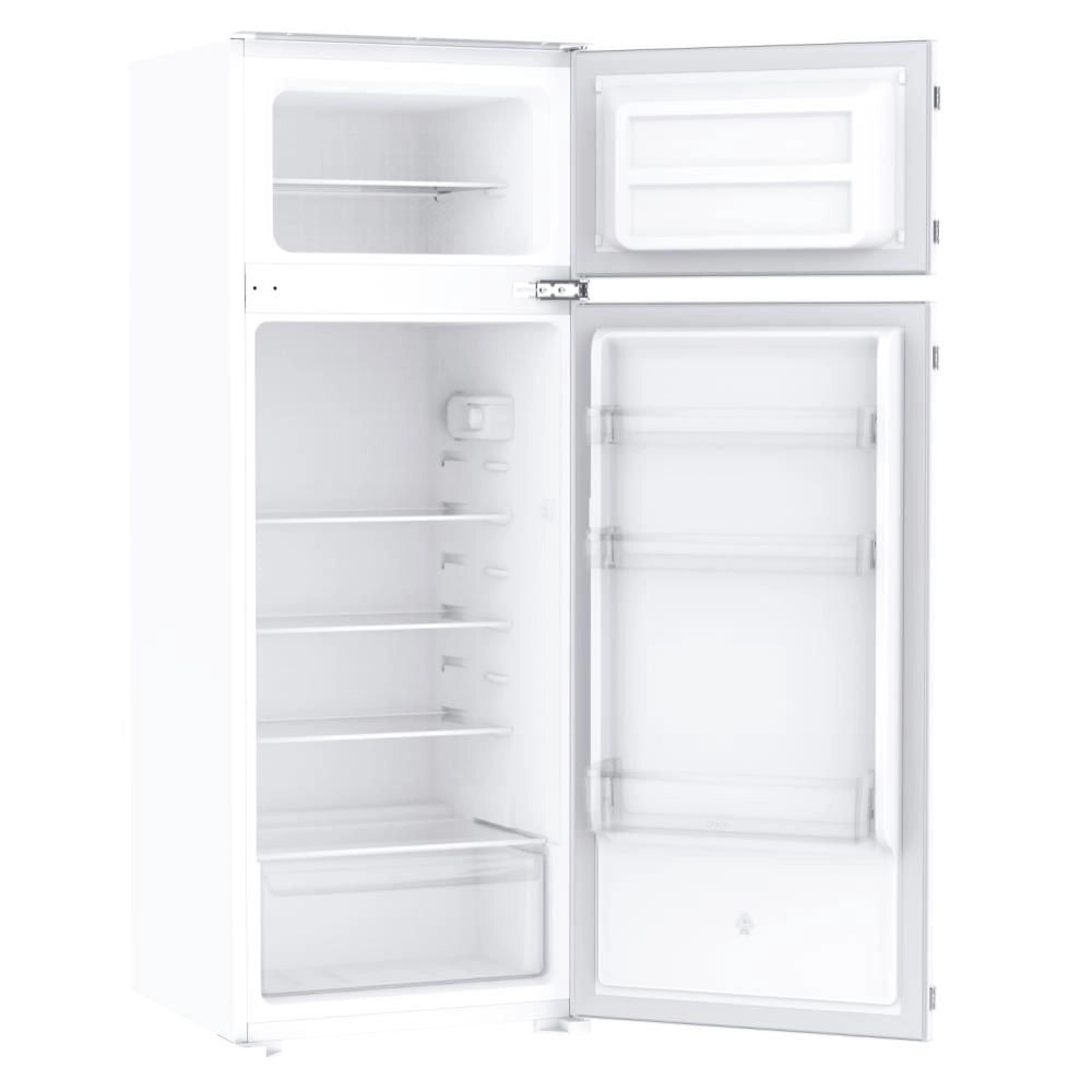 Candy CFBD2450-2ESH Frigorifero Doppia Porta da Incasso 205 L 145 cm Classe E 39 dB Cassetto Crisper colore Bianco