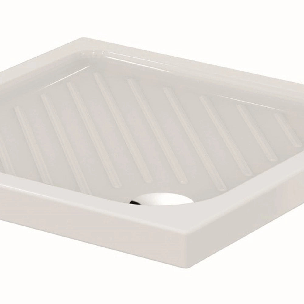 Piatto doccia 100x80 antiscivolo in ceramica - serie gemma 2