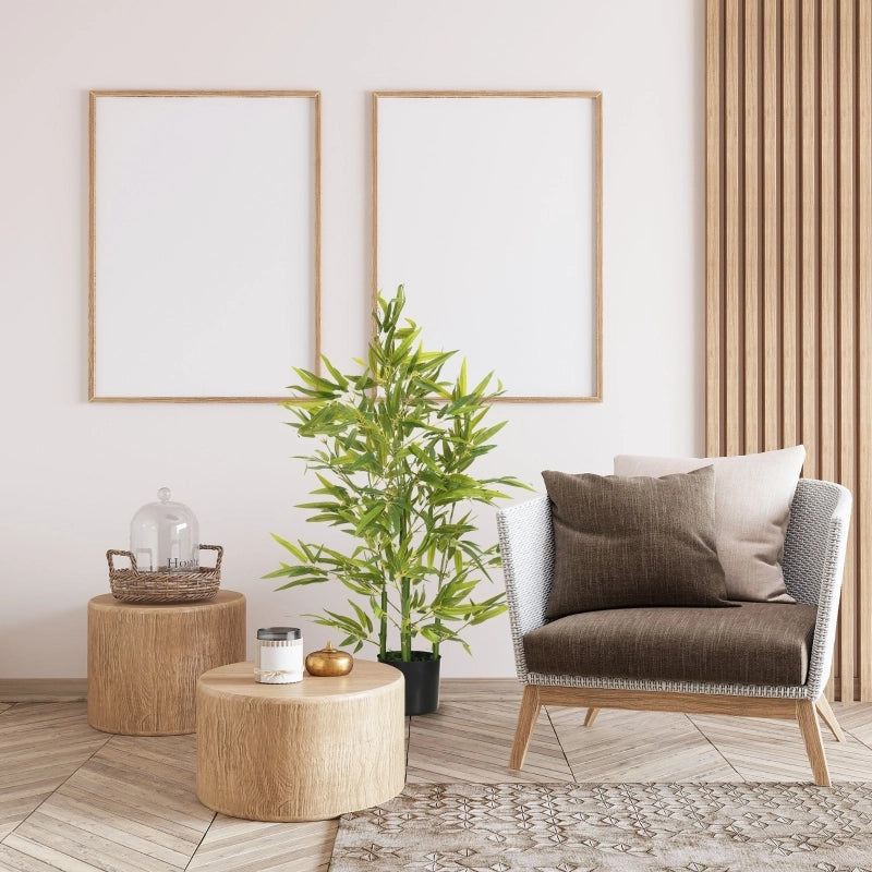 Grande bamb¨´ artificiale, 90 cm, pianta artificiale, bamb¨´ in plastica, piante artificiali dall'aspetto realistico, bamb¨´ artificiale in vaso,