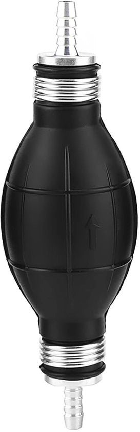 Primer lamp in acciaio, con trasferimento di calore a gomma, condotto di combustibile a vuoto, pompa di primer a mano, tipo lampada, carburante benzina, carburante diesel, pompa diesel per accessori di imbarcazione (6mm)
