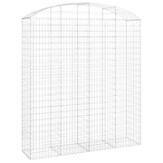 Cesto Gabbione ad Arco 200x50x220/240 cm Ferro Zincato