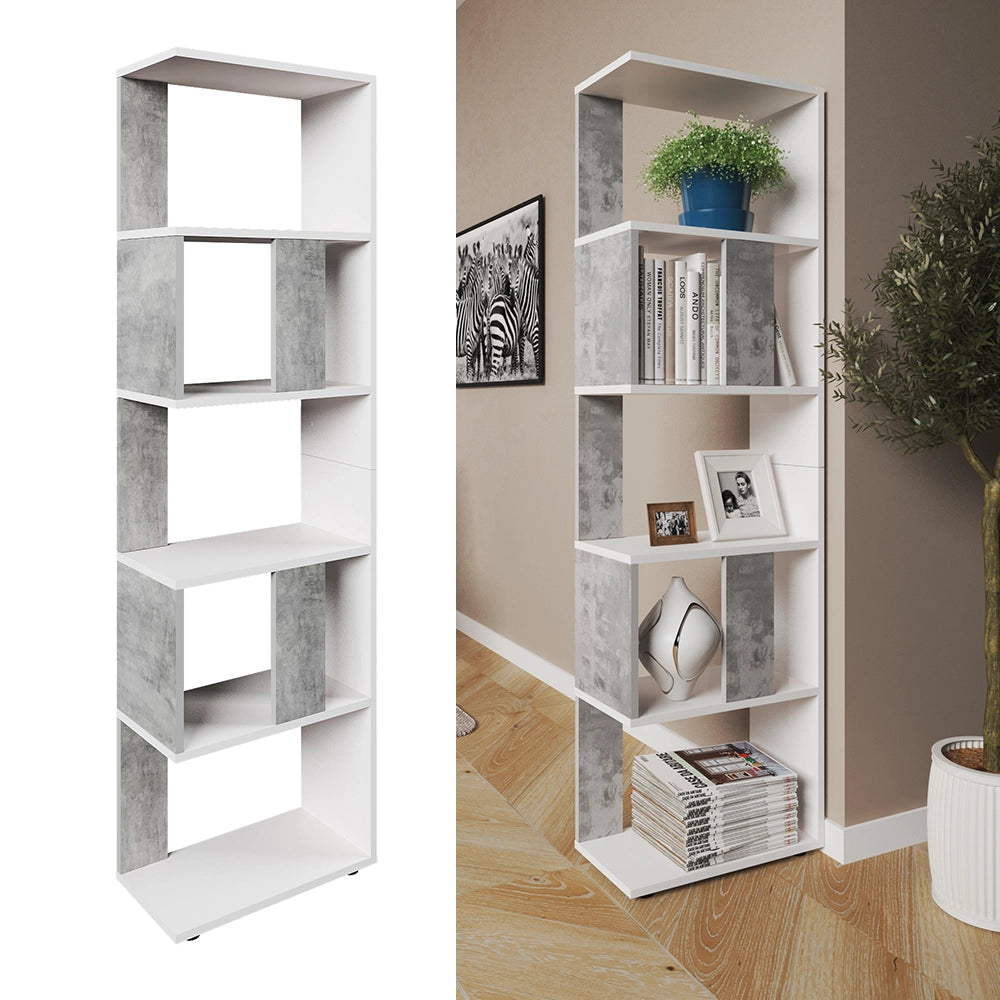 Vicco Divisorio per ambienti Cemento/Bianco 45 x 162.6 cm