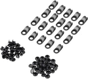 Accessori per scarpe - Connector per cinture - 20 pezzi - Spille per scarpe - Materiali per artigianato - Componenti per cinture di chiusura