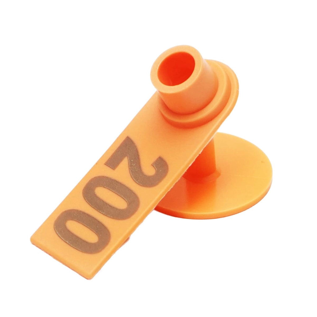 100 Marchi Auricolari Per Bestiame Numerate 101-200 Set Marchi Auricolari In Plastica Per Bestiame per ovini